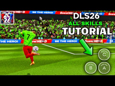 DLS 26 | All Skills Tutorial | Basic To Advanced | Dream League Soccer 2026