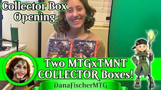 Magic MTG - Teenage Mutant Ninja Turtles MTGxTMNT **DOUBLE** Collector Booster Box Opening!!!