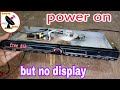 No Display On Free Dth Riciver But Power On Falt