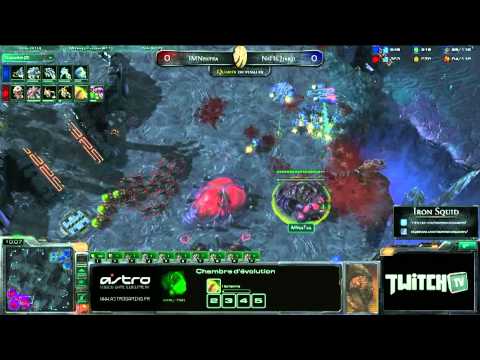 [IS#43] Emission 16 - Quart de Finales - Nestea vs Jakji - ZvT - IronSquid (FR)