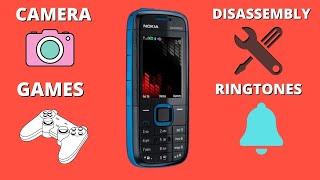 Nokia 5130 XpressMusic startup/shutdown/sound/ Review/Ringtones/Camera/Games/Disassembly/Repair