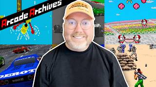 10 Most Recent Arcade Archive Releases... Konami, Taito, Namco...