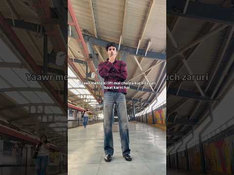 Delhi metro mai apka swagat hai 🙏🏻