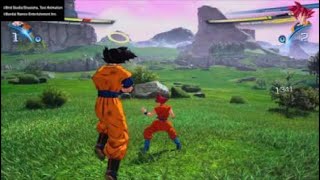 End of Z Goku trains in other world against powerful playsyles in Dragon Ball: Sparking! Zero !