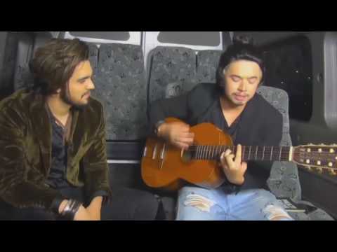 Whindersson cantando com o Luan santana Tão linda