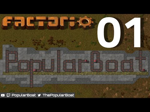 PopularBoatBuilds [Factorio | 0.13 experimental] Part 01 - Baby steps