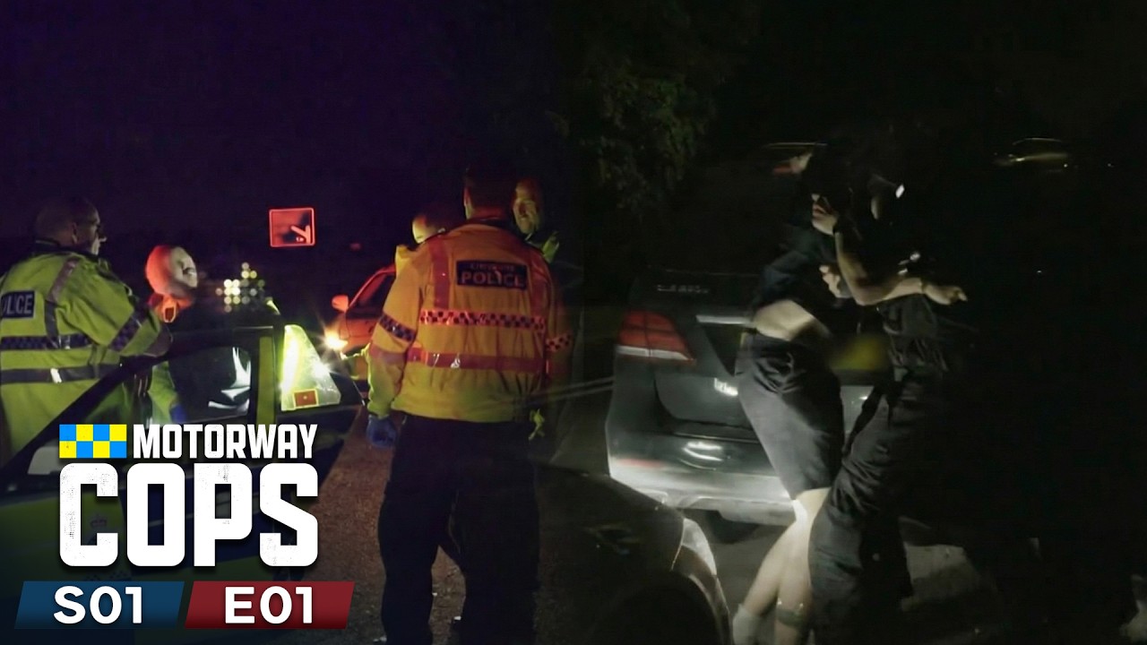 Motorway Cops Season 1 Episode 1 | Tension Rises on the Night Patrol