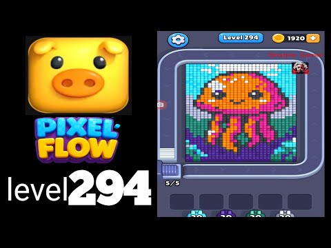 Pixel Flow Level 294 Walkthrough