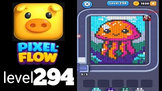 Pixelflow level 294 Guide Walkthrough Solution