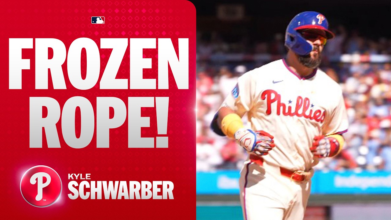 Kyle Schwarber hits his 42nd home run of the season to extend the Phillies lead! 🔔 | MLB Highlights
