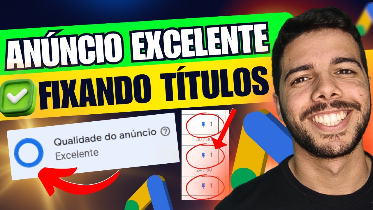 🔥[Fique na 1º posição] ANÚNCIO EXCELENTE FIXANDO TÍTULOS NO GOOGLE ADS (Qualidade 10/10)
