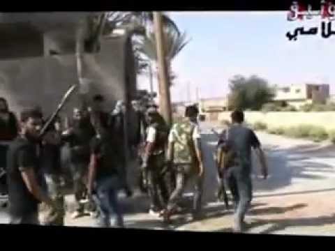 اشتباكات بين الجيش الحر وقوات النظام على مبنى الهجانة في الميادين