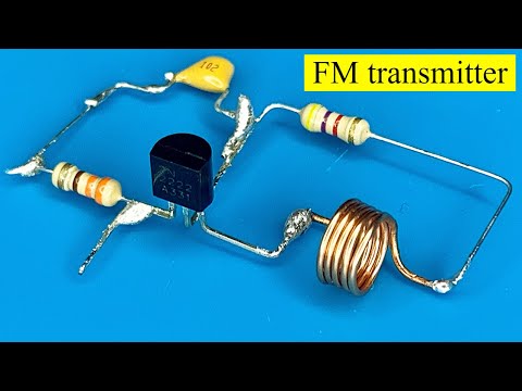 1km fm transmitter circuit diagram
