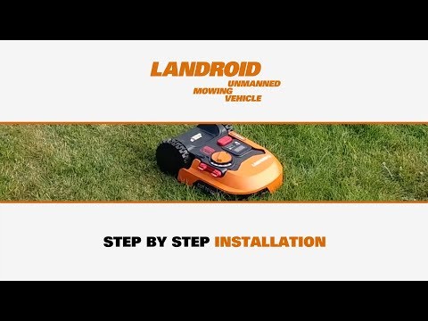 WORX  Robot mower - Landroid 2019  - Installation guide - EN