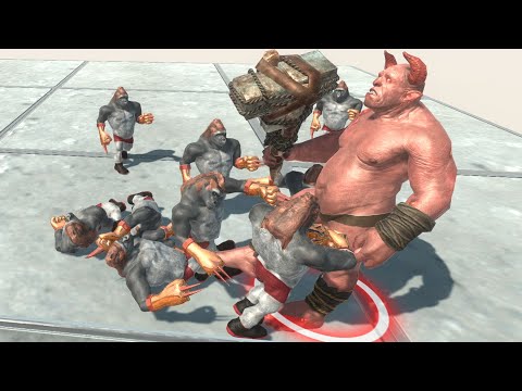 10 WOLVERILLA vs EVERY UNIT   Animal Revolt Battle Simulator