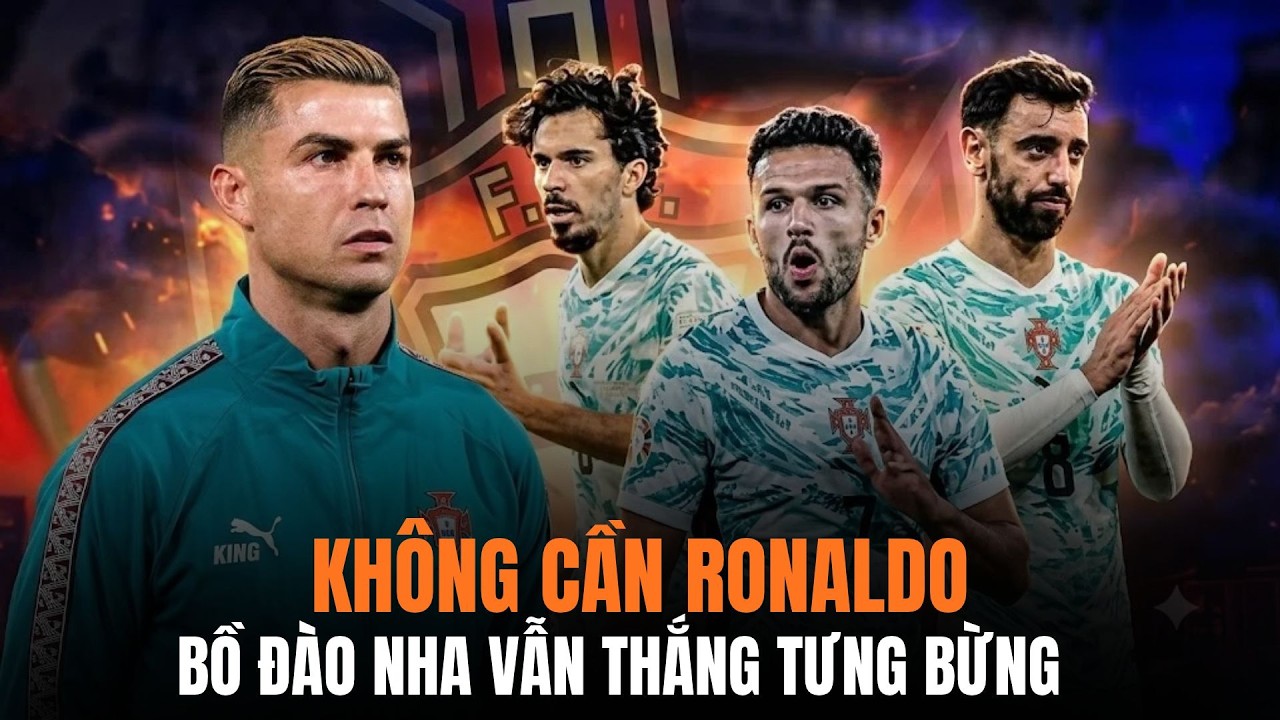 Bồ Đào Nha thắng Đan Mạch 4-2: Hậu Ronaldo, hàng công vẫn bùng nổ