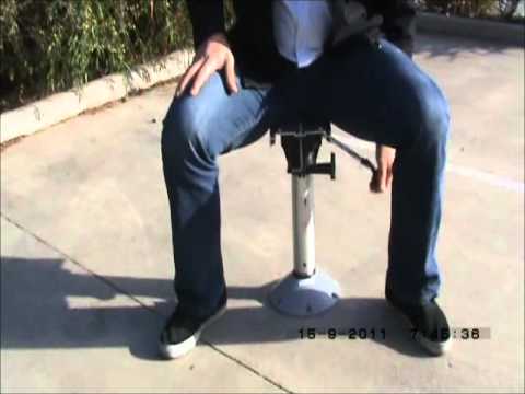 Boat Seat Pedestal Softrider Marine Tech.wmv