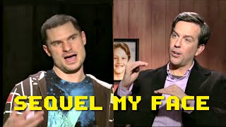 Flula Borg doesn't really interview Susan Sarandon, Jason Segal, Ed Helms and Judy Greer more than he hijacks the interview and they are forced to act out his sequel to "Jeff Who Lives At Home" - it's awesome.