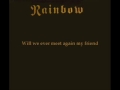 Rainbow - Street Of Dreams / Lyrics