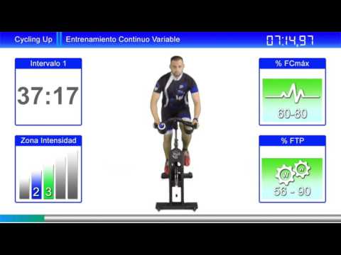 Clase Virtual Nº16 Cycling Up - Continuo Variable Ciclo Indoor by David Aguado