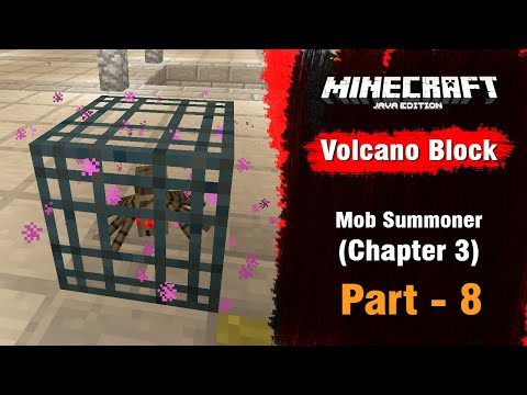 BlackClue Gaming - Volcano Block #8 -  Mob Summoner (Chapter  3) - Minecraft Java | in Hindi | BlackClue Gaming