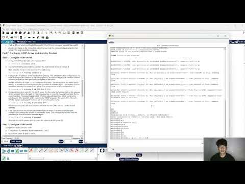9.3.3 Packet Tracer - HSRP Configuration Guide