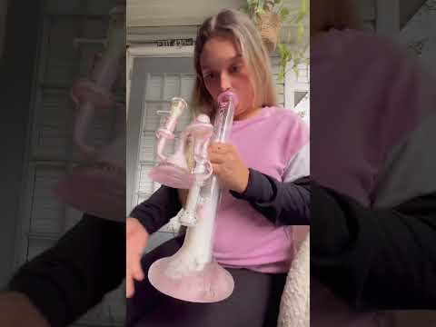 Phoenix Star 6-Arm Tree Perc Bong & Recycler Ash Catcher: Perfect Combo for Smooth Hits!#chillvibes