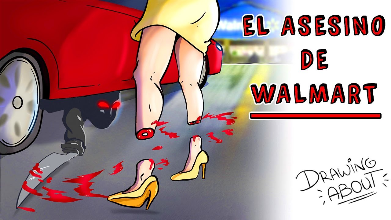 EL ASESINO DEL WALMART 🛒 Draw My Life
