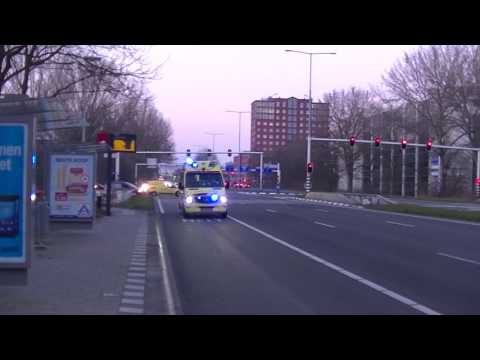 A1 ambulance 15-126 MCH WESTEINDE DEN HAAG vanaf lange land ziekenhuis zoetermeer