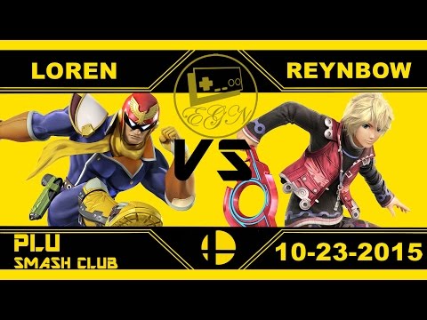PLU SMASH CLUB SSB 4 LOREN(CAPTAIN FALCON/WARIO) VS REYNBOW (SHULK)