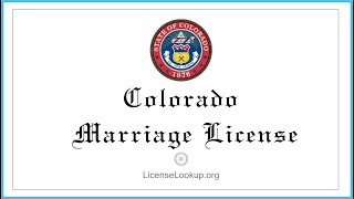 Colorado Marriage license - What You need to get started #license #Colorado