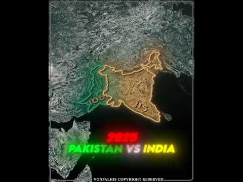 Pakistan vs India | Could This Spark WW3?🔥#history #edit #india #pakistan #ww3 ##nuclearwar #shorts