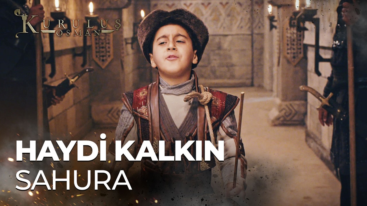 Küçük Gazi, ramazan davulu çalıyor - Kuruluş Osman