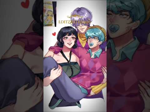 Mystry x Zoey x Baby 💐✨😖// #kpopdemonhunters #mystery #mimi #baby #shorts #mystery #funny #edit #new