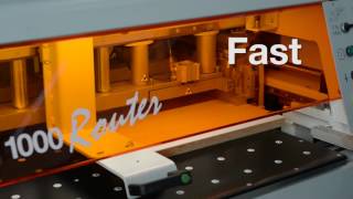 Video about CNC drilling Maggi Evolution 1000 Router