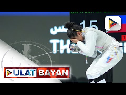 Filipina fencer Samantha Catantan, balik-bansa matapos mag-kwalipika sa Paris Olympics