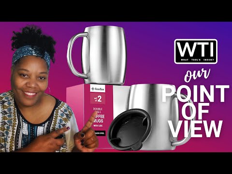 FineDine Stainless Steel Coffee Mugs - WTI product video review