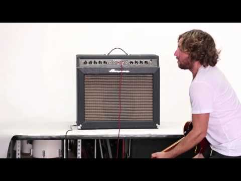 To demo his new haircut, the Shred shed jams out of this Ampeg Gemini
