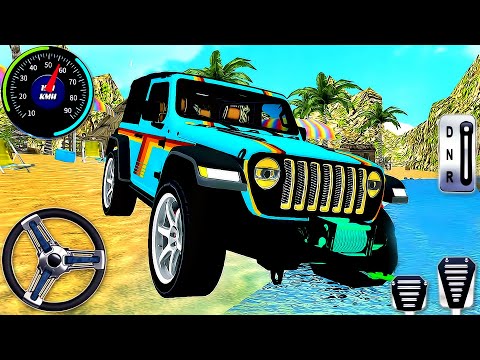 Offroad Jeep Driving Simulator - SUV 4x4 MUD Car Mountain Driver - Android GamePlay #2