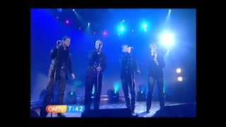 Exclusive - The band Blake sing With Or Without You on GMTV 24th Sept 09