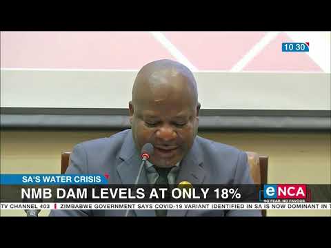 Nelson Mandela Bay dam levels at only 18%