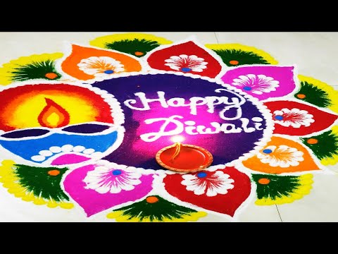 make diwali rangoli easily.sushree innovations