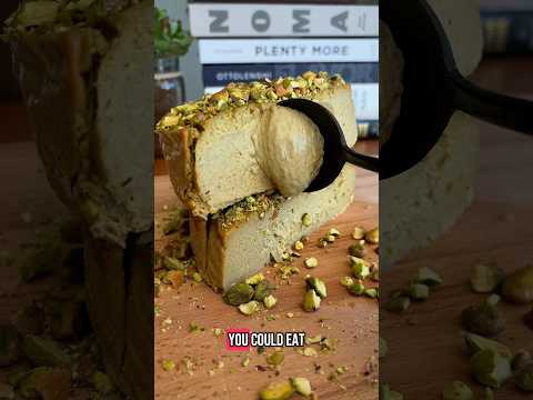 High Protein Pistachio Cheesecake