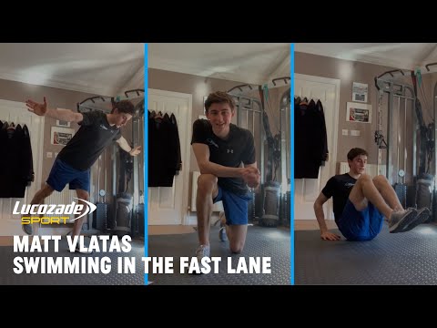 Swimming In The Fast Lane • KEEP US MOVING • Lucozade Sport Home Workouts •