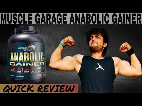 Muscle garage anabolic mass gainer black series