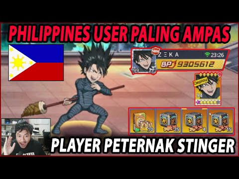 🔥🔥REVIEW PLAYER PETERNAK STINGER [USER PHILIPPINES PALING AMPAS] - ONE PUNCH MAN:The Strongest