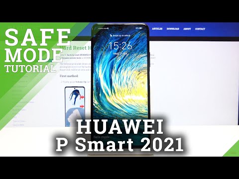 How to Open Safe Mode on HUAWEI P Smart 2021 - Boot & Exit Safe Mode