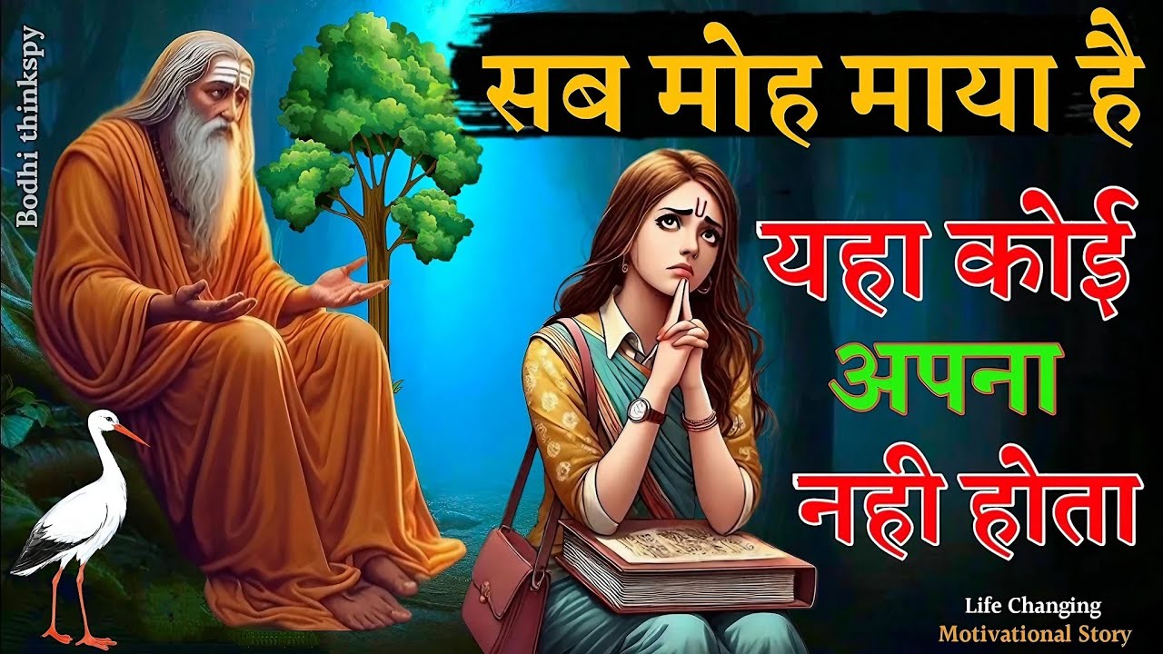 सब मोह माया है। यहां कोई अपना नहीं होता | Best Life Changing Motivational story | Bodhi thinkspy