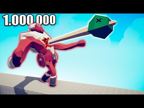 1.000.000 DAMAGE NEEDLE vs UNITS - TABS | Totally Accurate Battle Simulator 2024