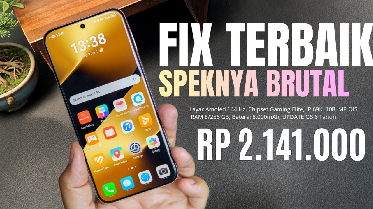 GAK NYANGKA‼️8000MAH, 108 MP OIS, RAM 8/256 GB - HP 2 JUTAAN TERBAIK 2026